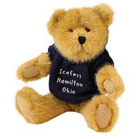 (29098) Boyds Bears Plush Icefest Hamilton Ohio, 8.00 Inch, Ice Sculpture Competition 961700