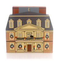 (29149) Cat's Meow Village Shirley Plantation, 4.50 Inch, Limited Ed New Old Stock Nos Colonial Virginia Pine Ox90-04