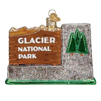 (29803) Old World Christmas Glacier National Park, 3.00 Inch, Montana Wildlife Lakes 36174