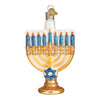 (30031) Old World Christmas Menorah, 4.50 Inch, Hanukkah Holiday 36177