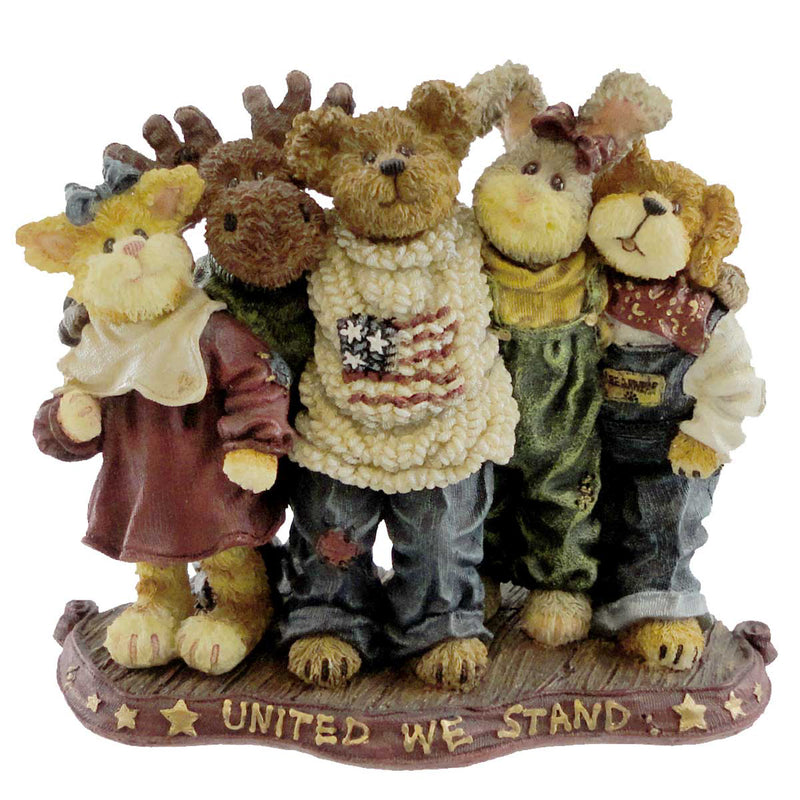 4.25 Inch J B Bearyproud And Pals Patriotic Bearstone 227812 (3030)