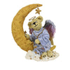 (3056) Boyds Bears Resin Constance Twilight...Gentle Dreams, 4.25 Inch, Angel Moon Bearstone 228360