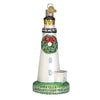 (30622) Old World Christmas Ocracoke Lighthouse, 4.75 Inch, Ornament Coastline Beacon 20078