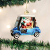 Old World Christmas Golf Cart Santa - - SBKGifts.com