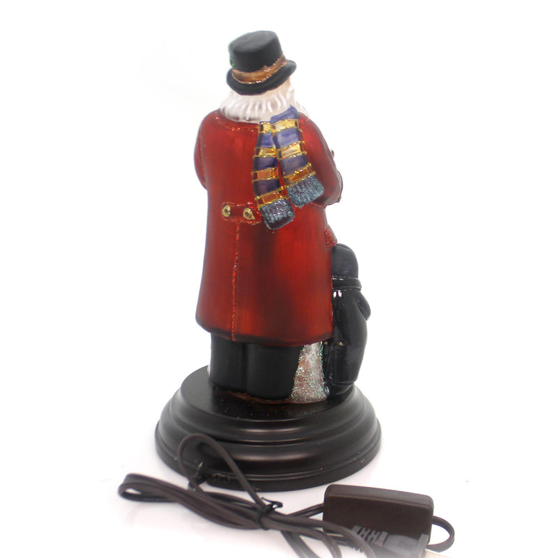 Old World Christmas 2016 Caroling Santa Light - - SBKGifts.com