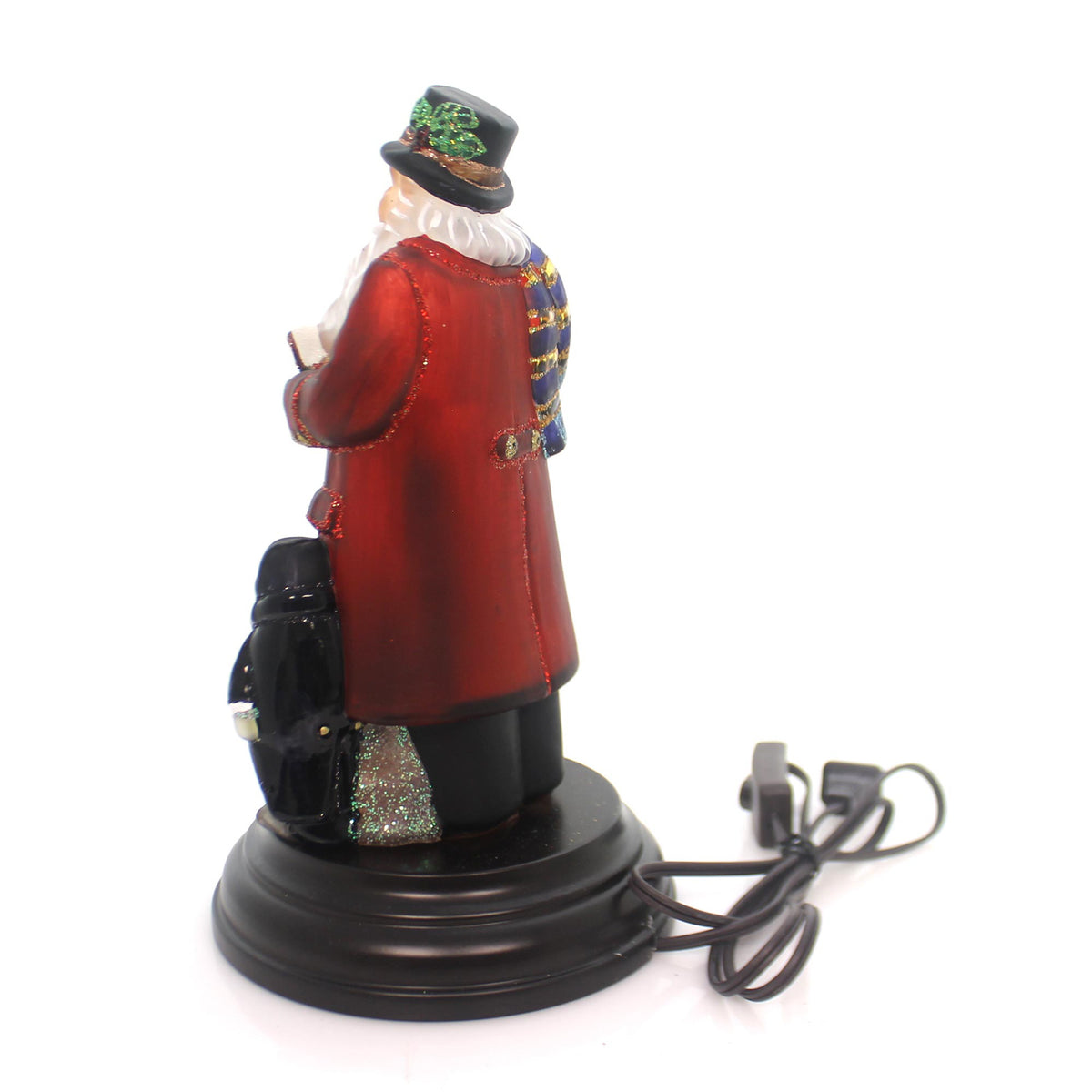 Old World Christmas 2016 Caroling Santa Light - - SBKGifts.com