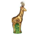 Old World Christmas 5.0 Inches Tall Baby Giraffe Glass Ornament  African Long Neck 12107 (31357)