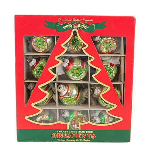 Christopher Radko Company Holiday Splendor Small Rounds W/Reflectors - - SBKGifts.com