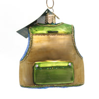 Old World Christmas Fishing Vest - - SBKGifts.com