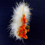 De Carlini Italian Ornaments Marabout Tail Squirrel - - SBKGifts.com