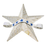 9.00 Inch Patriotic Barn Star Hanging Free Standing  Rivers End 4056933 (32061)