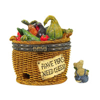 Fixer Upper Tillie's Veggie Basket With Peapod Mcnibble - - SBKGifts.com