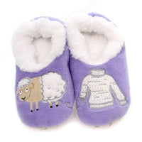 (32427) Snoozies Classic Splitz Sheep Medium, 3.00 Inch, Non-Slip Comfy Warm Wcszzeb Med