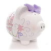 (32468) Child To Cherish Fancy Fairy Castle Piggy Bank, 7.75 Inch, Crown Money Saver 36847