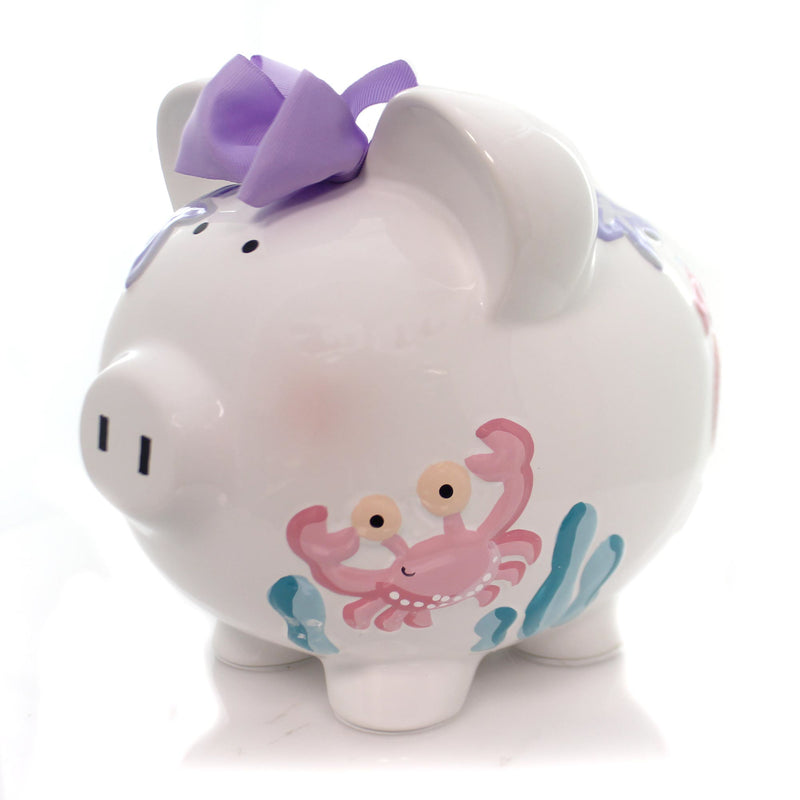 Bank Mermaid Piggy Bank - - SBKGifts.com