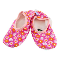 (32982) Snoozies Mini Daisy Skinnies Small, 2.00 Inch, Non-Slip Comfy Warm 121383P Sm