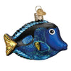 (33094) Old World Christmas Pacific Blue Tang, 2.50 Inch, Ornament Marine Aquarium 12504