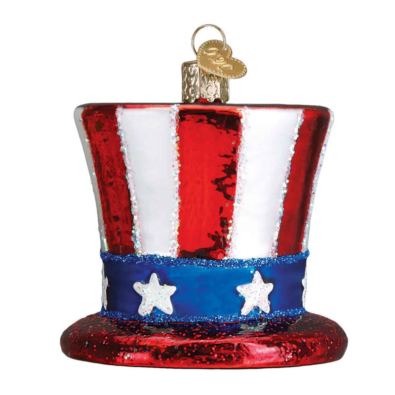 Old World Christmas Uncle Sams Hat - - SBKGifts.com