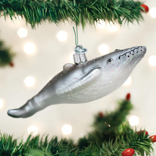 Old World Christmas Humpback Whale - - SBKGifts.com