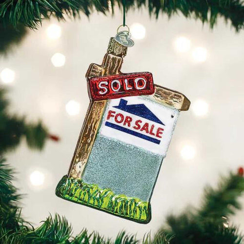 Old World Christmas Realty Sign - - SBKGifts.com