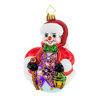 (33259) Christopher Radko Company Stout Snowball, 5.00 Inch, Snowman Holiday 1018997