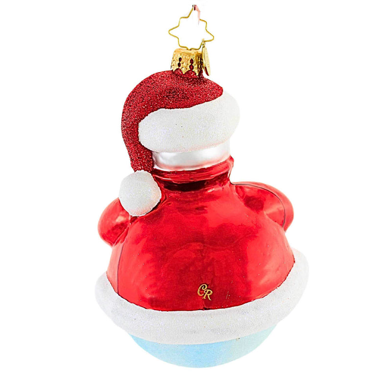 Christopher Radko Company Stout Snowball - - SBKGifts.com