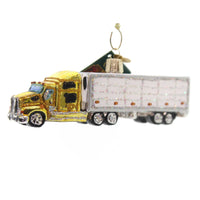 (33465) Old World Christmas Semi Truck, 1.75 Inch, Haul Load Goods Country 46070