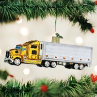 Old World Christmas Semi Truck - - SBKGifts.com