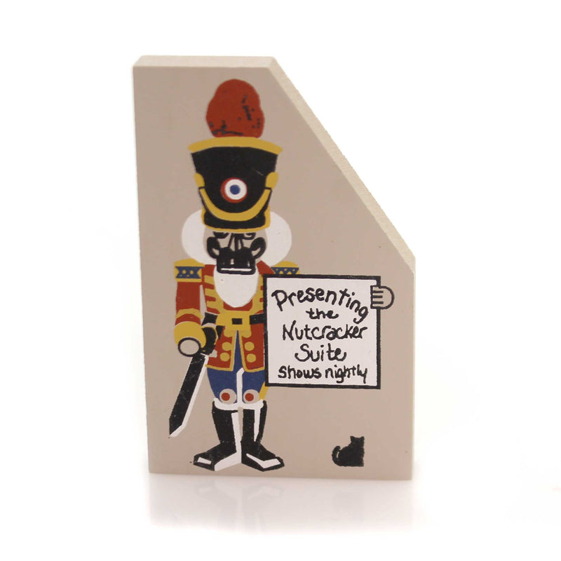 3.25 Inch Nutcracker Accessory Christmas Sign Suite 202 (33597)