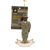 (33638) Holiday Ornaments Black Army Ornament, 4.25 Inch, Official U.S. Army Am2162