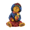 (3397) Boyds Bears Resin Mamie Bearsvelt With Teddy, 3.25 Inch, Patriotic Bearstone 2277992