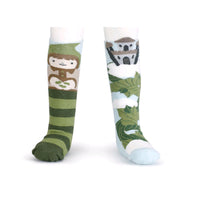 (34000) Novelty Socks Jack & The Beanstalk Knee Socks, 11.00 Inch, Topddler Non Skid 5004700485