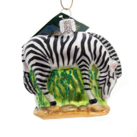 Old World Christmas Zebra - - SBKGifts.com