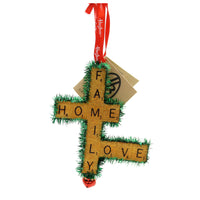 (34478) Holiday Ornaments Scrabble Hasbro Family Home, 4.25 Inch, Department 56 4057984