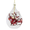 (34649) Enesco Cardinal In Teardrop Ornament, 5.00 Inch, Department 56 4057824