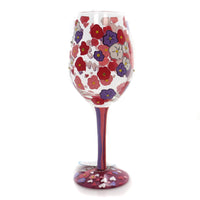 Lolita Glassware I Love You Mom- Love My Wine - - SBKGifts.com