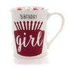 (36271) Tabletop Birthday Girl Glitter Mug, 4.50 Inch, Coffee Party 6001215