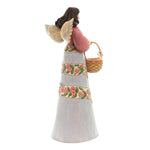 Jim Shore Angel With Basket Garden Statue - - SBKGifts.com