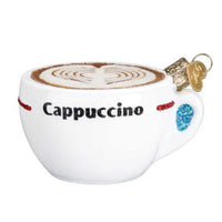 (36786) Old World Christmas Cappuccino, 3.00 Inch, Ornament Espresso 32309