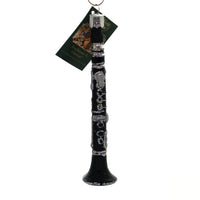 (36814) Old World Christmas Clarinet, 5.50 Inch, Ornmament Woodwind Instrument 38026