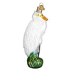 Old World Christmas Great Egret - - SBKGifts.com