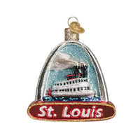 (36819) Old World Christmas St.Louis Arch, 3.00 Inch, Ornament Tallest Monument 20073