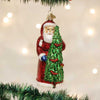 Old World Christmas Santa With Calling Birds - - SBKGifts.com