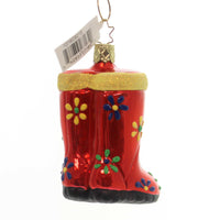 Inge Glas Rain Boots Ornament - - SBKGifts.com