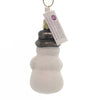 Inge Glas Siegfried Snowman Ornament - - SBKGifts.com