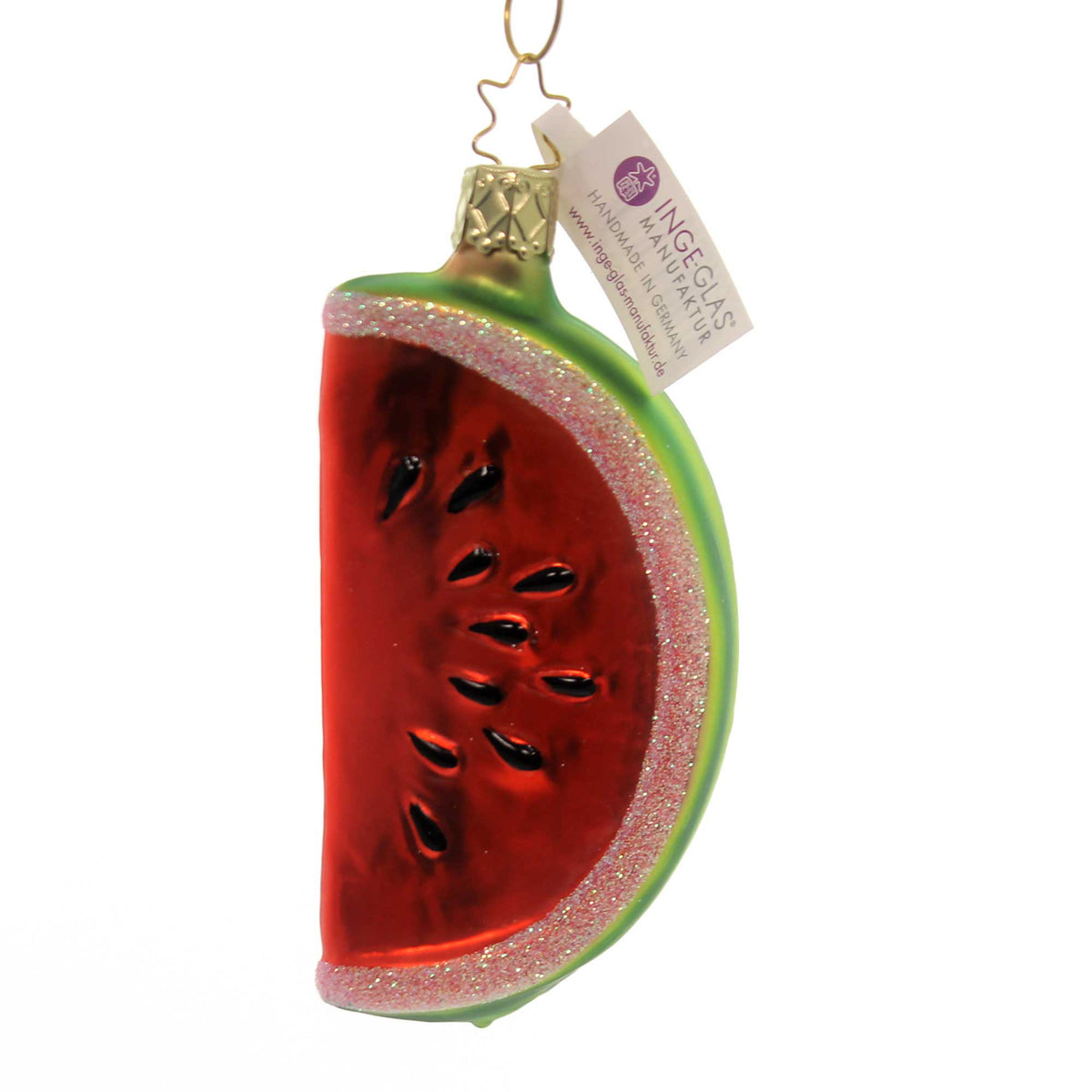 Inge Glas Slice Of Summer Ornament - - SBKGifts.com