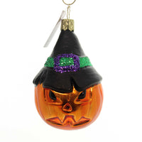 (37410) Inge Glas Spooky Sight, 3.50 Inch, Ornament Halloween Jol Witch 10226S018