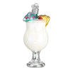 (37600) Old World Christmas Piña Colada, 4.00 Inch, Ornament Rum Pinnapple 32317