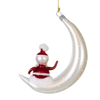 De Carlini Italian Ornaments Santa Landing - - SBKGifts.com