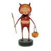 (37759) Lori Mitchell Lil' Devil, 4.75 Inch, Halloween Pitch Fork Horn 11105